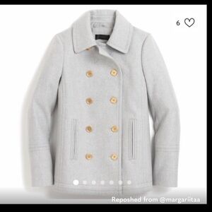 J. Crew Andover Cashmere Wool Coat NWOT